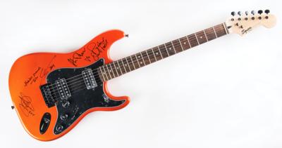 Lot #8419 Toto Signed Guitar