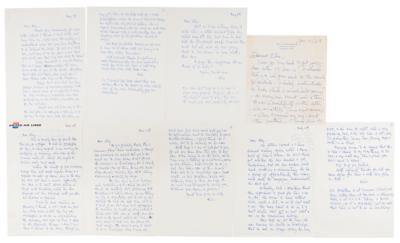 Lot #8039 Edie Sedgwick: Alice Sedgwick and Lily Saarinen (9) Handwritten Letters with Original Photograph of Edie