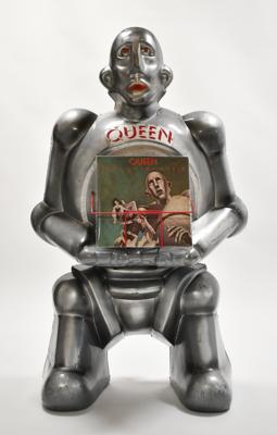Lot #8184 Queen EMI Records 'News of the World' Promotional Display Robot - Image 1