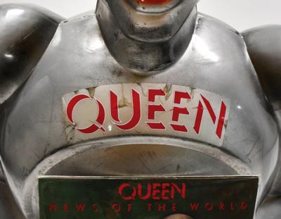 Lot #8184 Queen EMI Records 'News of the World' Promotional Display Robot - Image 4