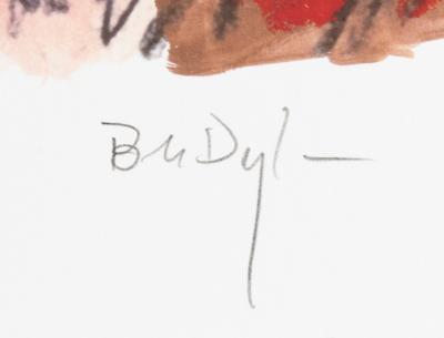 Lot #8021 Bob Dylan Signed Giclee Print: 'Cassandra - Portfolio' - Image 3