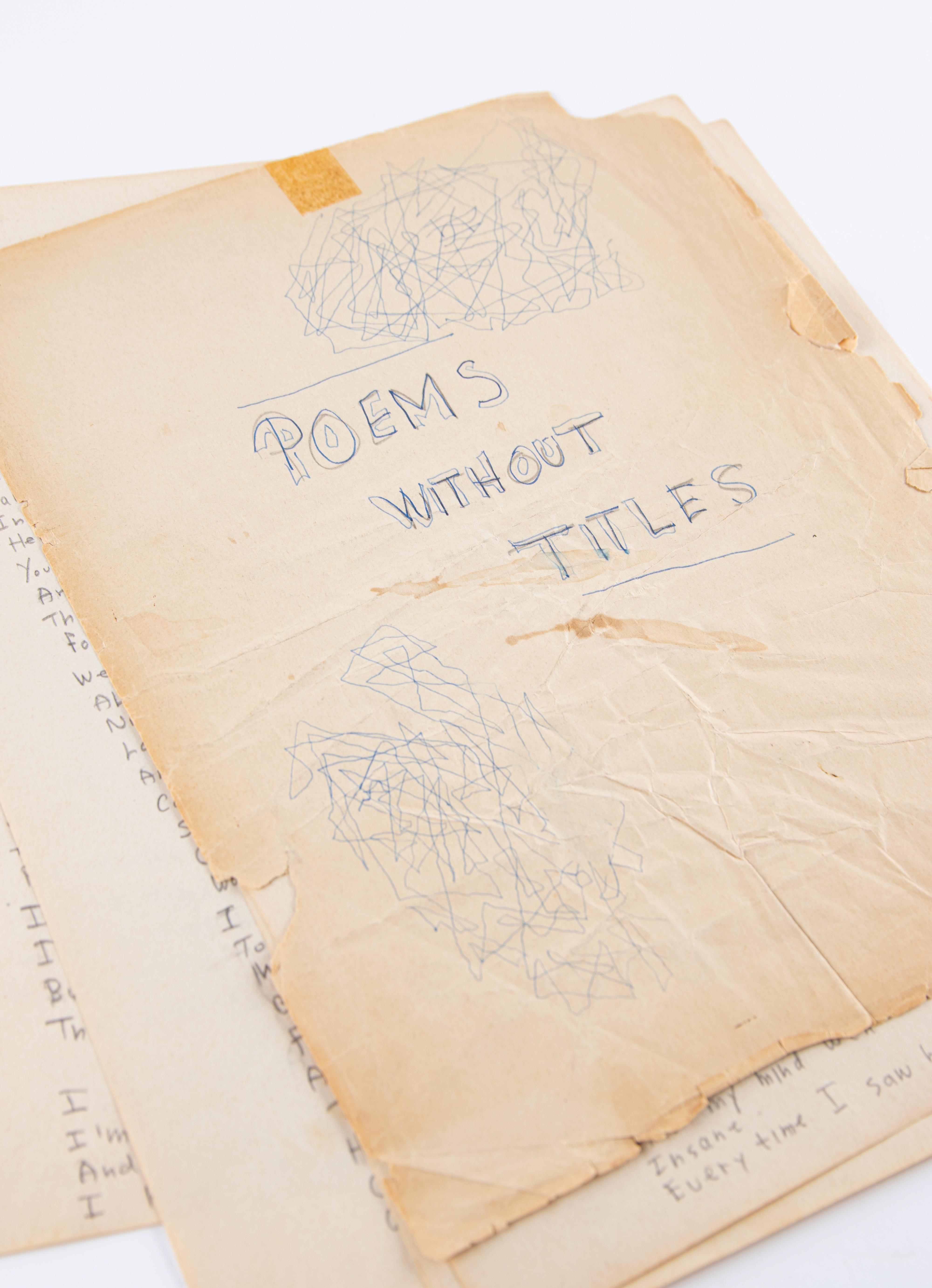 Lot #8009 Bob Dylan Archive of (24) Handwritten 'Poems Without Titles'