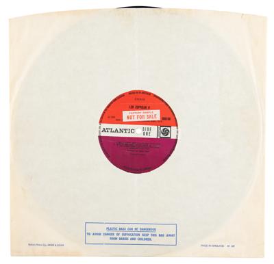 Lot #8466 Led Zeppelin II UK Promotional First Pressing Album (Atlantic Records, 588198, Stereo) - Image 4