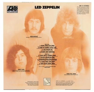 Lot #8469 Led Zeppelin Unreleased 2019 US Reissue Sample Album (Atlantic Records, 588171, Stereo) - Image 2