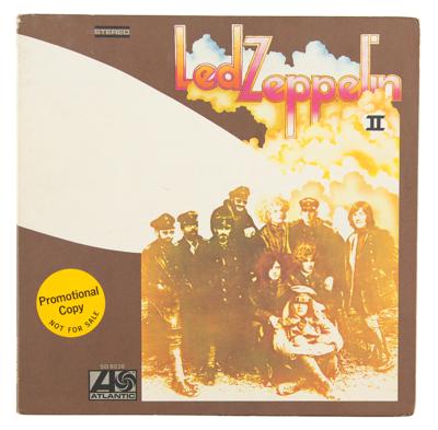 Lot #8471 Led Zeppelin II U.S. Promotional 'Robert Ludwig' First Pressing Album (Atlantic Records, SD 8236, Stereo)