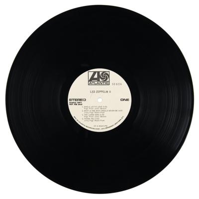 Lot #8471 Led Zeppelin II U.S. Promotional 'Robert Ludwig' First Pressing Album (Atlantic Records, SD 8236, Stereo) - Image 7