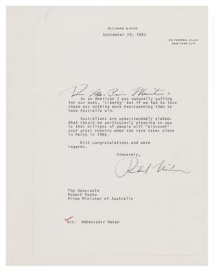 Lot #1051 Richard Nixon Typed Letter Signed - Image 2