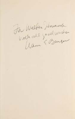 Lot #1137 Warren E. Burger Signed Book - Image 2