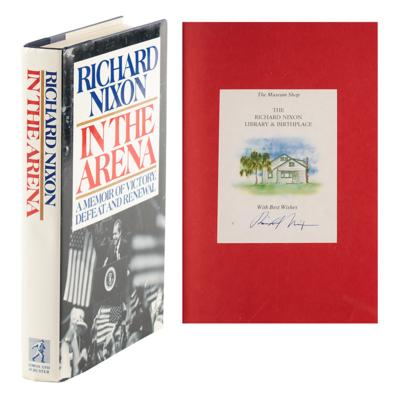 Lot #1052 Richard Nixon Signed Book