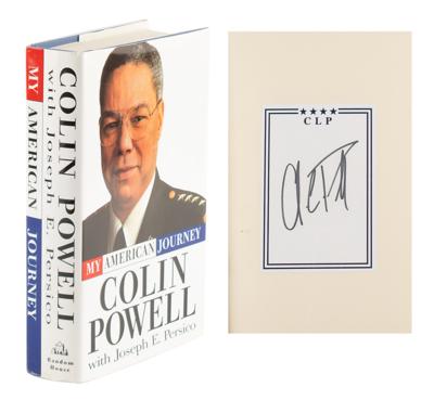 Lot #1258 Colin Powell Signed Book