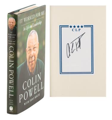 Lot #1259 Colin Powell Signed Book