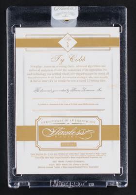 Lot #1887 2017 Panini Flawless Ty Cobb Diamond (13/20) - Image 2