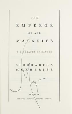 Lot #1190 Siddhartha Mukherjee Signed Book - Image 2