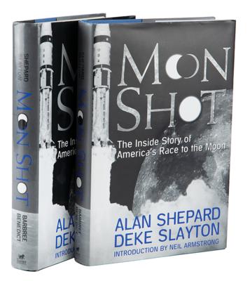 Lot #1293 Alan Shepard (2) Signed Books