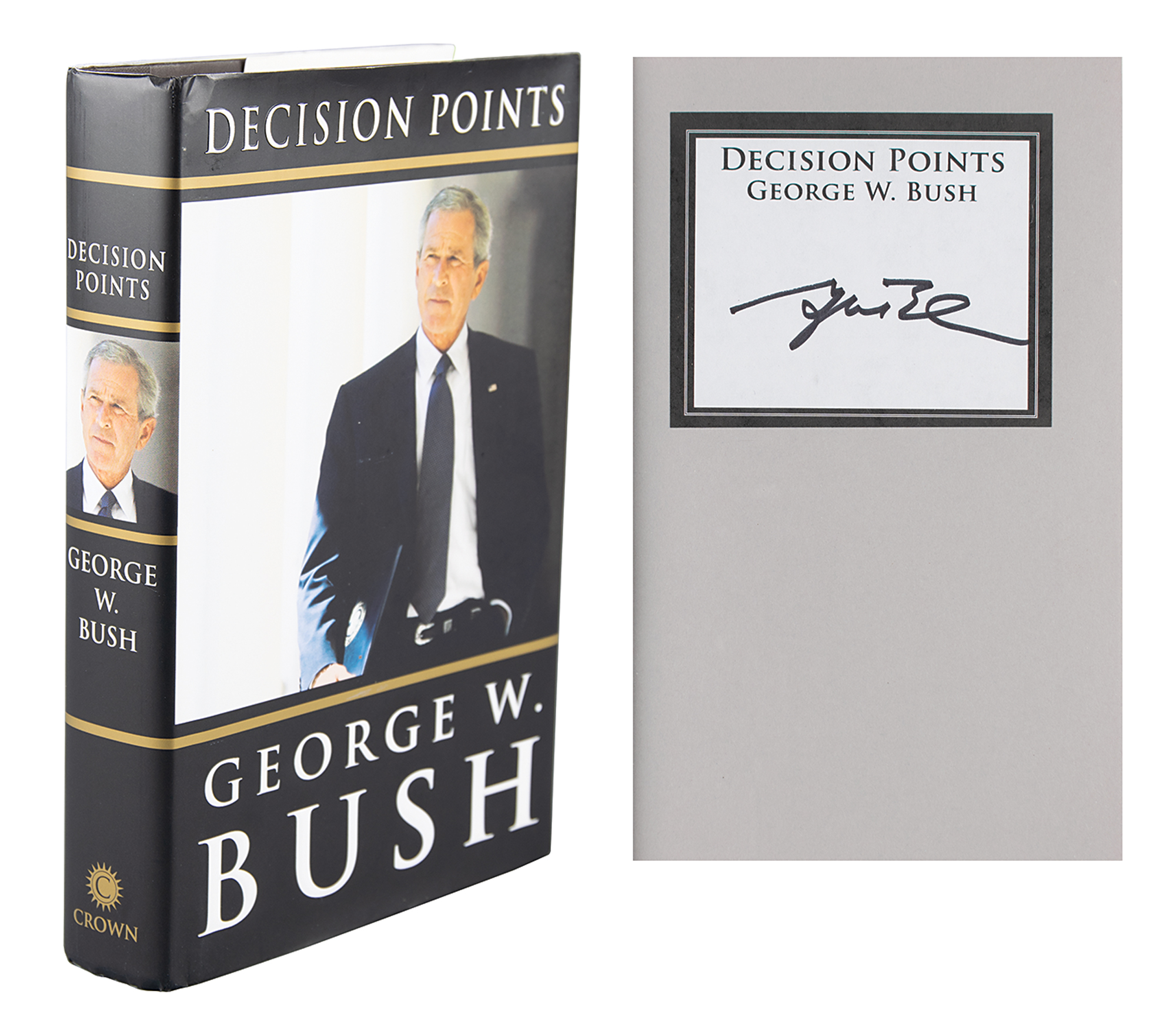 Lot #1021 George W. Bush Signed Book