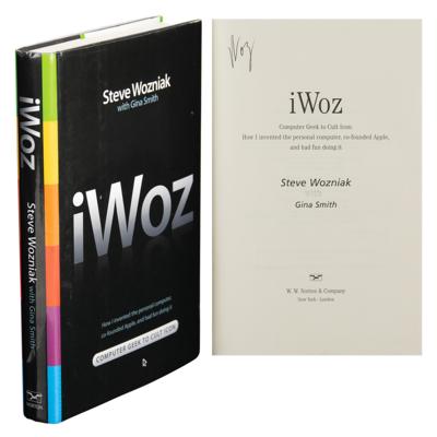 Lot #1122 Apple: Steve Wozniak Signed Book