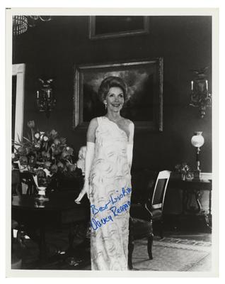 Lot #1063 Nancy Reagan Signed Photograph