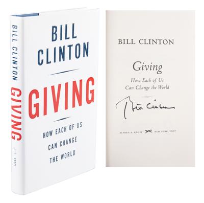 Lot #1027 Bill Clinton Signed Book