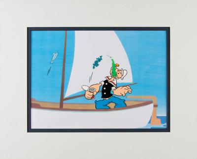 Lot #1410 Popeye production cel from a Popeye cartoon - Image 2
