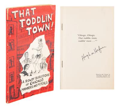 Lot #1164 Hugh Hefner Signed Book