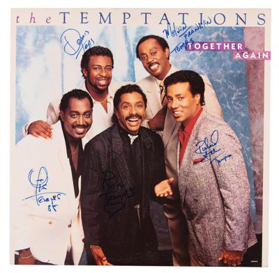 Lot #1648 The Temptations Signed Album