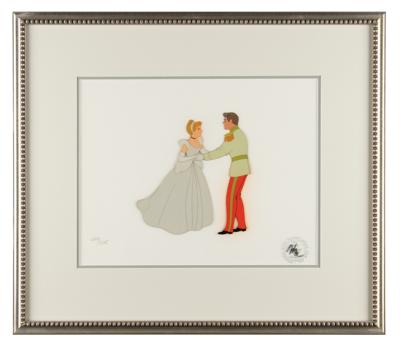 Lot #1381 Cinderella and Prince Charming limited edition cel from Cinderella - Image 2
