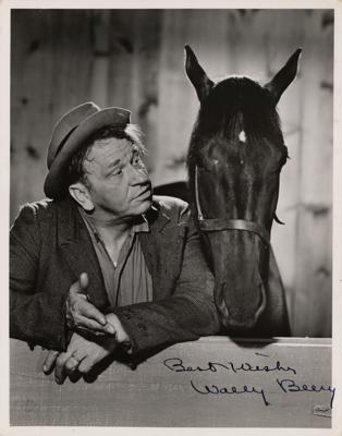 Lot #1685 Wallace Beery Signed Photograph