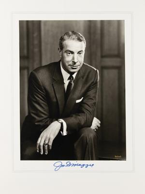 Lot #1944 Joe DiMaggio Signed Photograph - Image 1