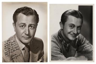 Lot #1782 Robert Young (2) Signed Oversized Photographs - Image 1
