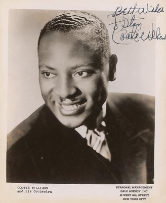 Lot #1626 Cootie Williams Signed Photograph