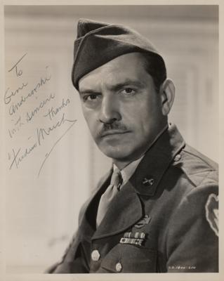 Lot #1743 Fredric March Signed Photograph