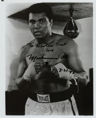 Lot #1907 Muhammad Ali Signed Photograph - Image 1