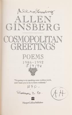Lot #1540 Allen Ginsberg (2) Signed Books - Image 3
