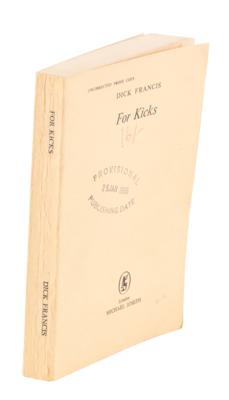 Lot #1538 Dick Francis Signed Book - Image 3