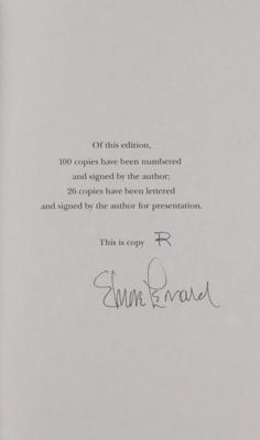 Lot #1551 Elmore Leonard (2) Signed Books - Image 2