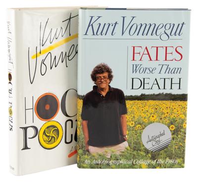 Lot #1579 Kurt Vonnegut (2) Signed Books