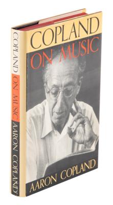 Lot #1605 Aaron Copland Signed Book - Image 3