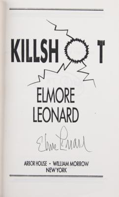 Lot #1552 Elmore Leonard (4) Signed Books - Image 2