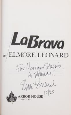 Lot #1552 Elmore Leonard (4) Signed Books - Image 3