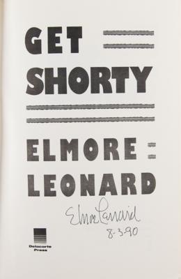 Lot #1552 Elmore Leonard (4) Signed Books - Image 5