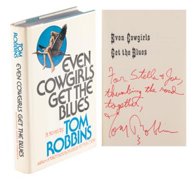 Lot #1564 Tom Robbins Signed Book - Image 1