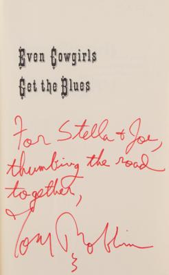 Lot #1564 Tom Robbins Signed Book - Image 2