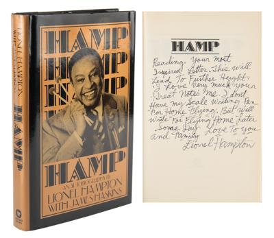 Lot #1615 Lionel Hampton (5) Signed Items