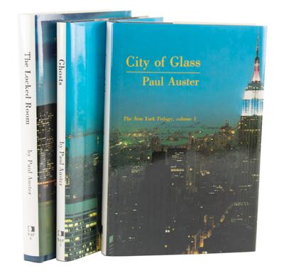 Lot #1518 Paul Auster (3) Signed Books - Image 1