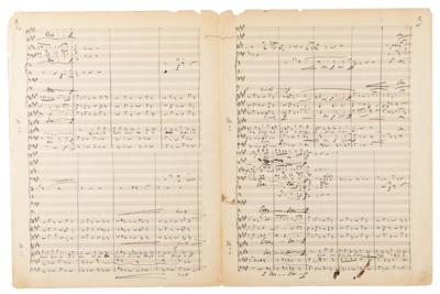 Lot #1582 Georges Bizet Handwritten Musical Manuscript - Image 2