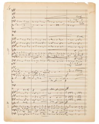 Lot #1582 Georges Bizet Handwritten Musical Manuscript - Image 3