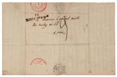 Lot #1237 Marquis de Lafayette Autograph Letter Signed - Image 3