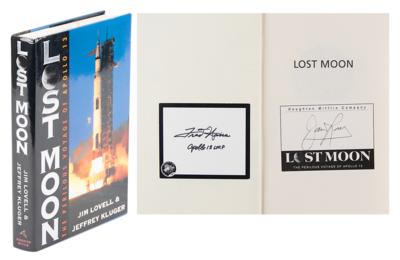 Lot #1274 Apollo 13: James Lovell and Fred Haise Signed Book
