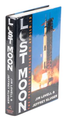 Lot #1274 Apollo 13: James Lovell and Fred Haise Signed Book - Image 3