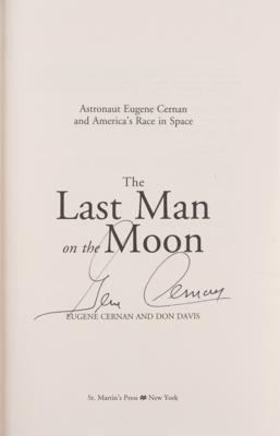 Lot #1291 Moonwalkers (3) Signed Books - Buzz Aldrin, Gene Cernan, and Alan Shepard - Image 3